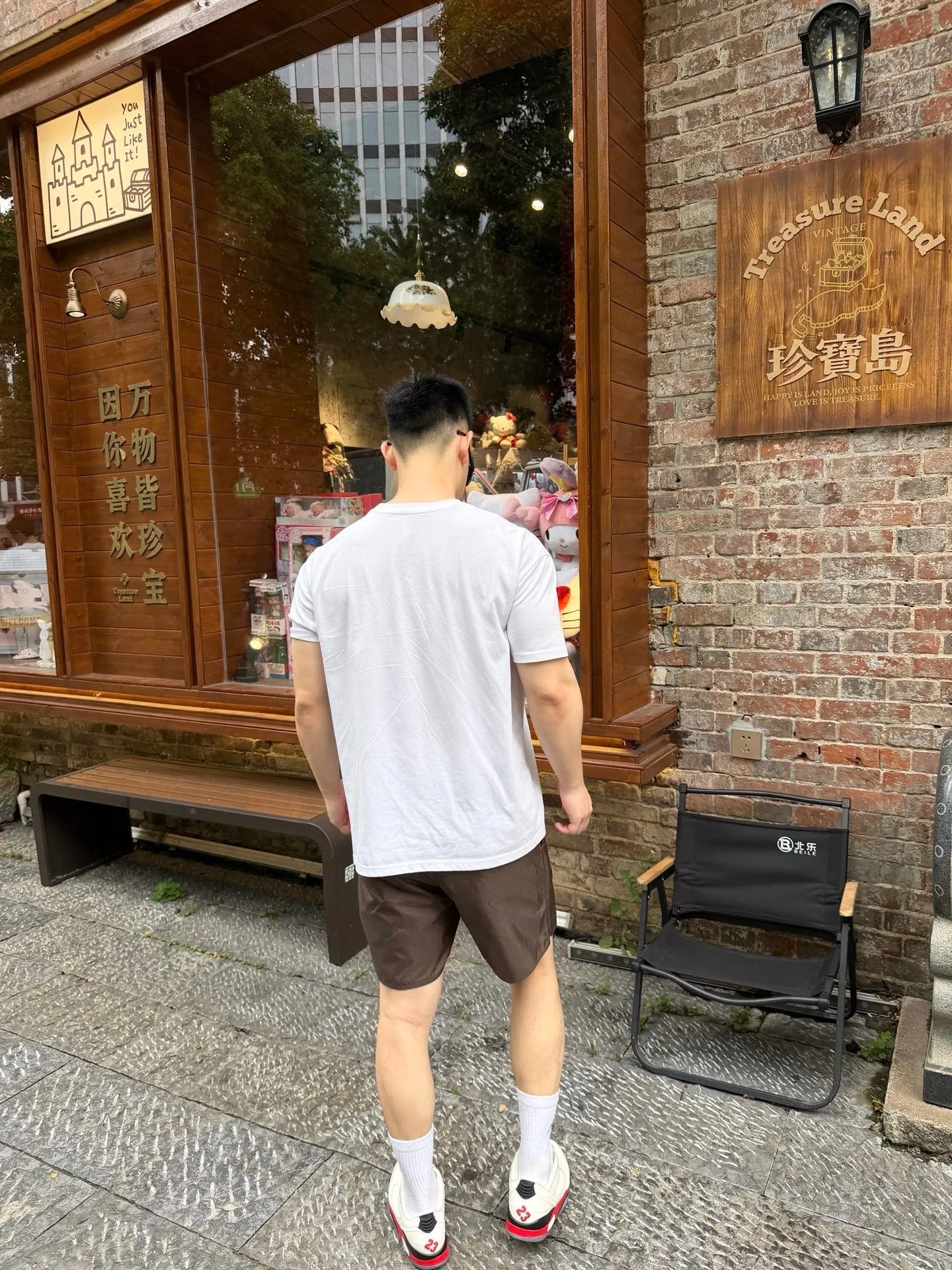 Louis Vuitton/Louis Vuitton 26ss hem silicone logo nylon beach shorts